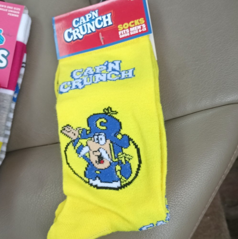 Captain crunch crew socks